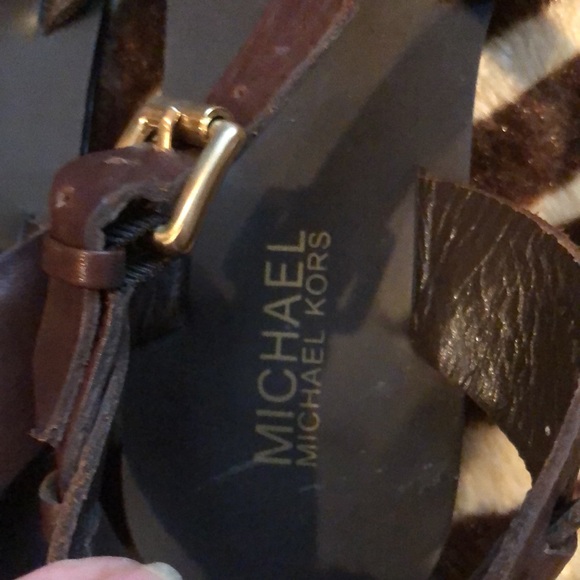 Michael Kors fisherman studded sandals! - Picture 4 of 4